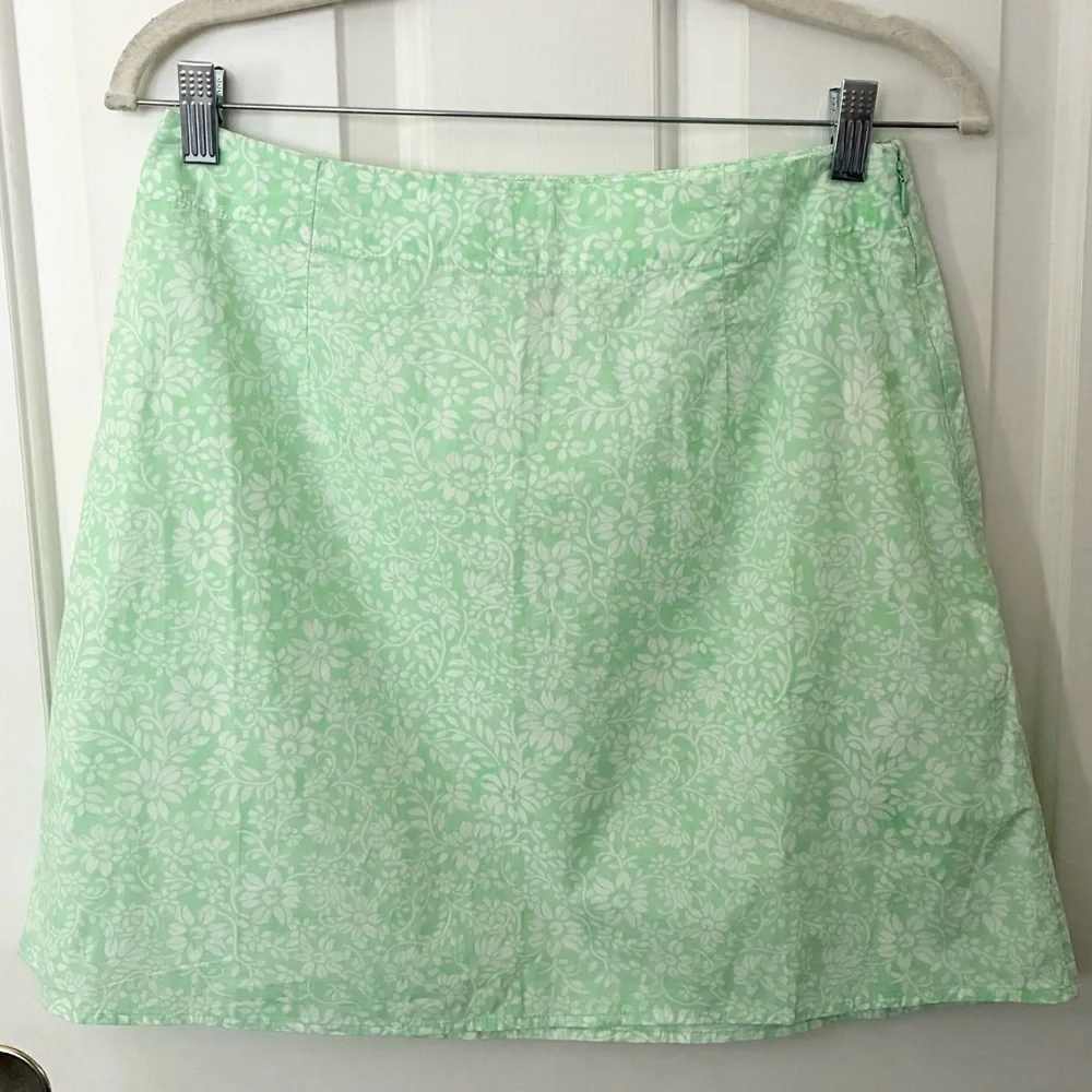 Billabong Tropic Sun Skirt in Honey Dew Mini A-Line Floral